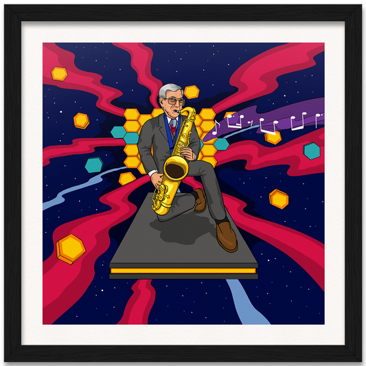 Bob Holness Art Print