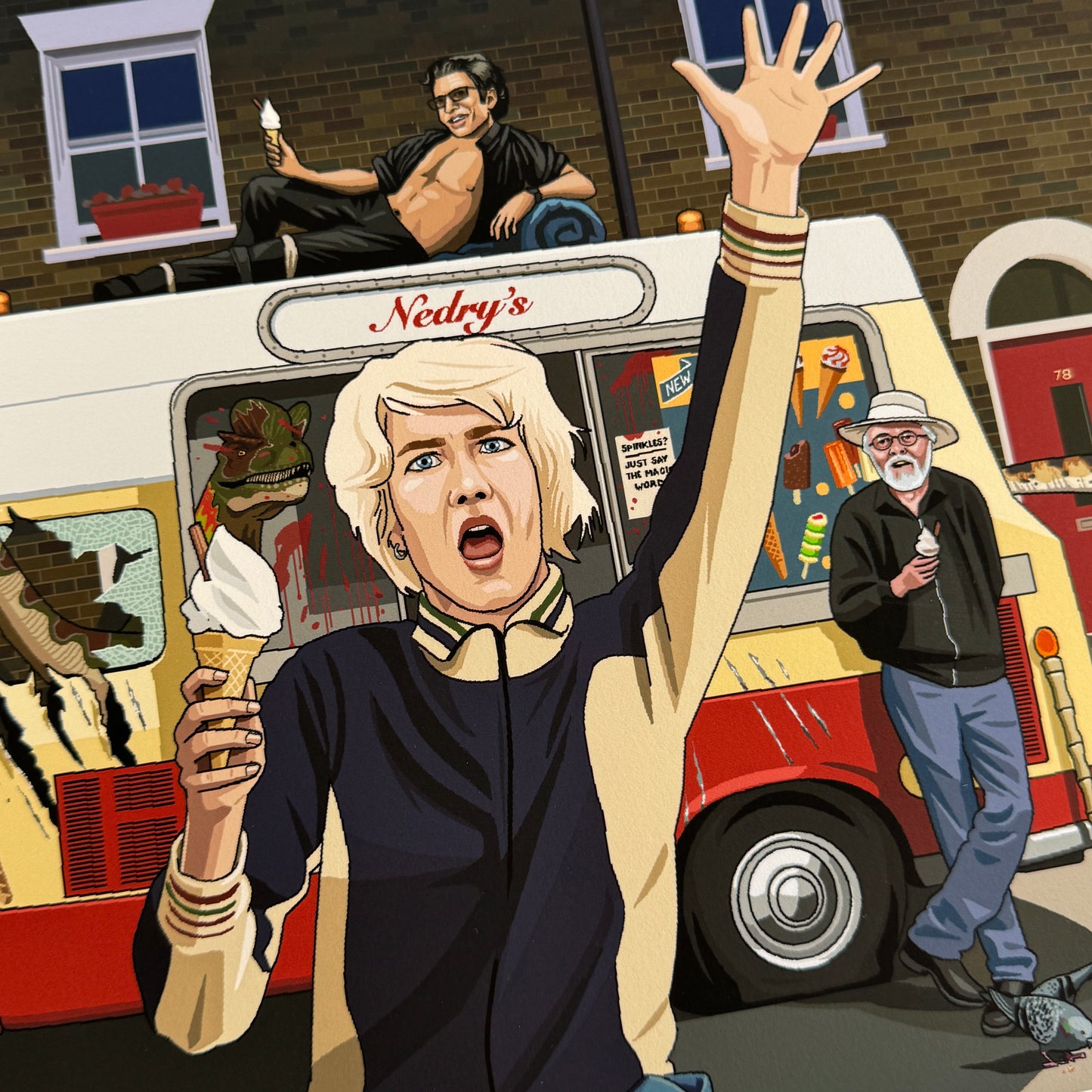 Jurassic Parklife - Ltd Giclee Print