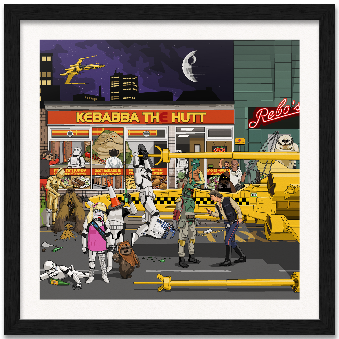 Kebabba The Hutt Art Print