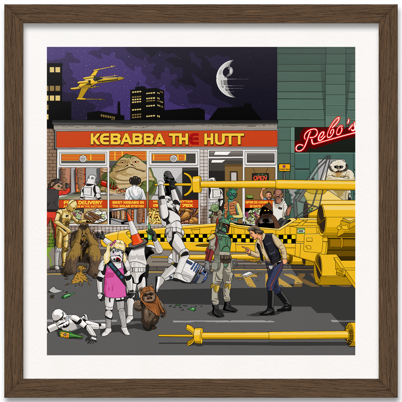 Kebabba The Hutt Art Print