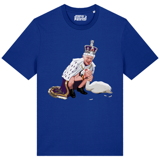 The King Eating A Swan - Unisex T-shirt