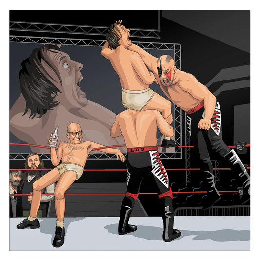 Bottom Vs The Legion of Doom - Poster Print