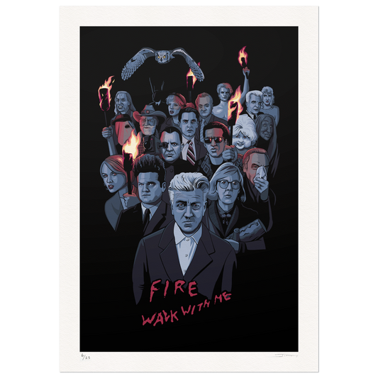 Fire Walk With Me - Ltd Giclee Print