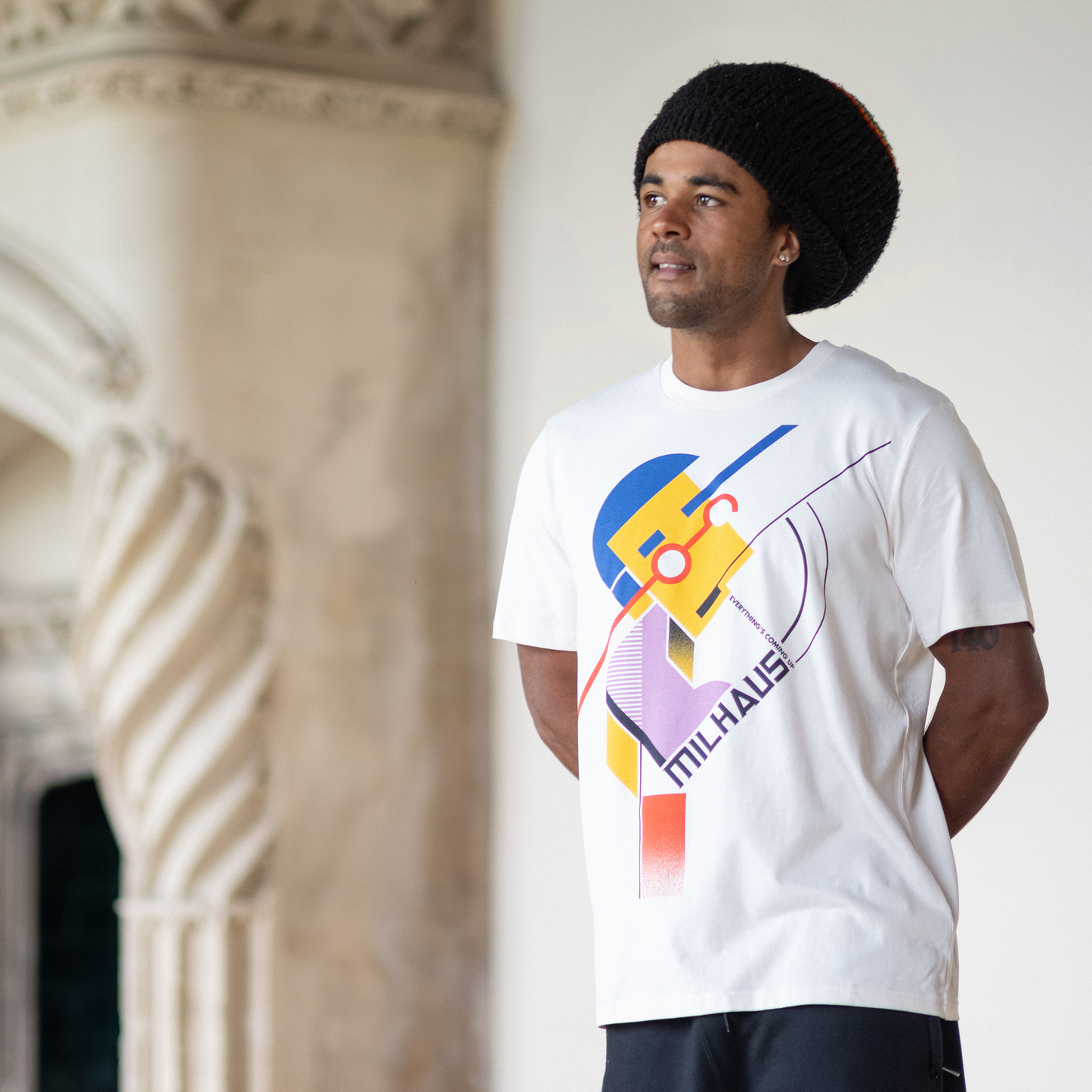 Milhaus - Unisex T-shirt | Jim'll Paint It x Thrillhaus