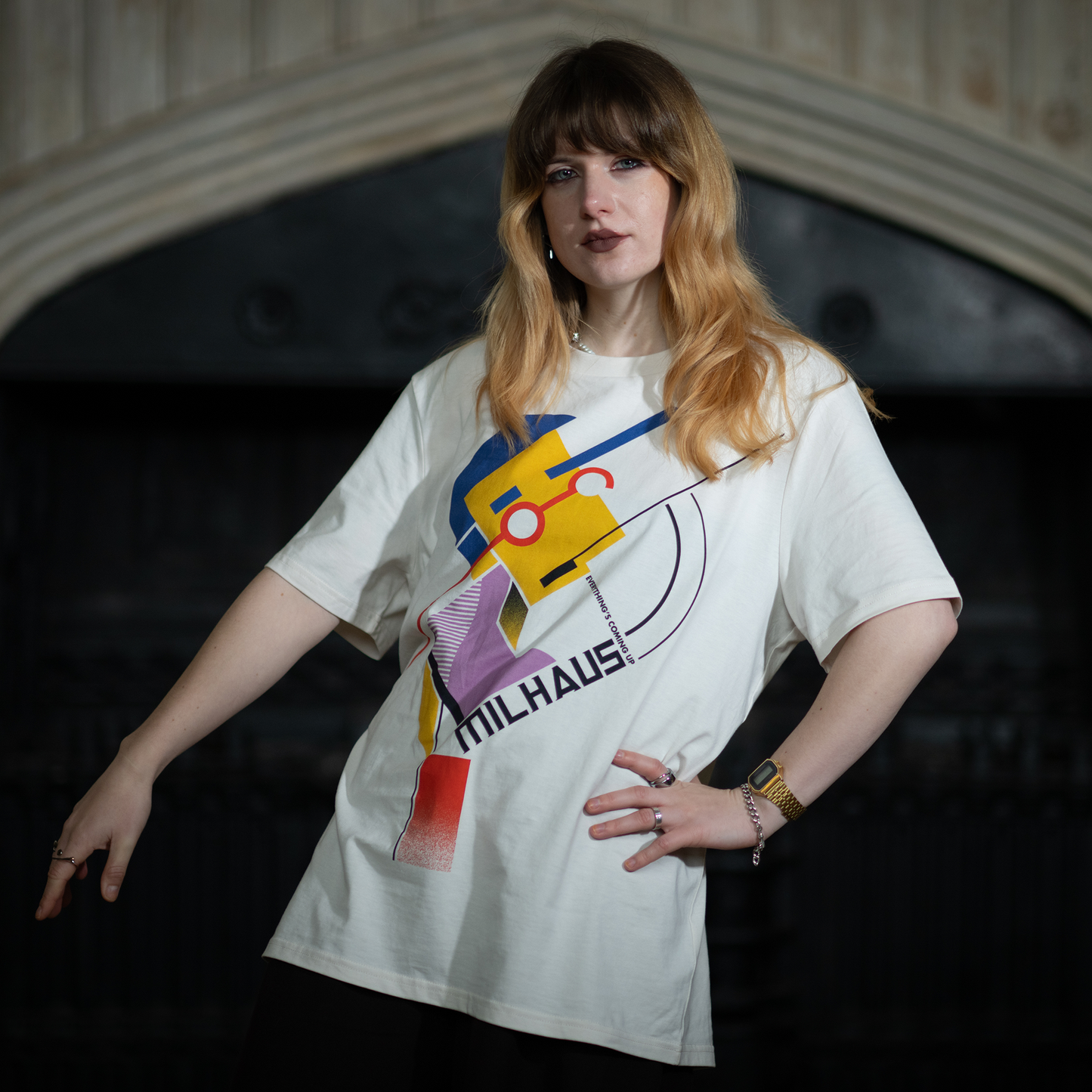 Milhaus - Unisex T-shirt | Jim'll Paint It x Thrillhaus