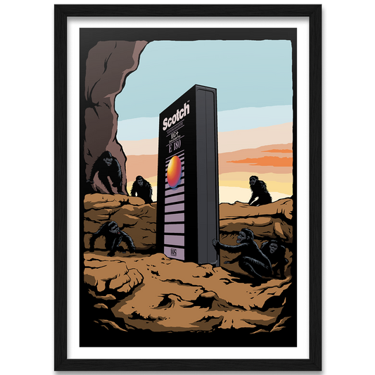 Video Monolith Art Print