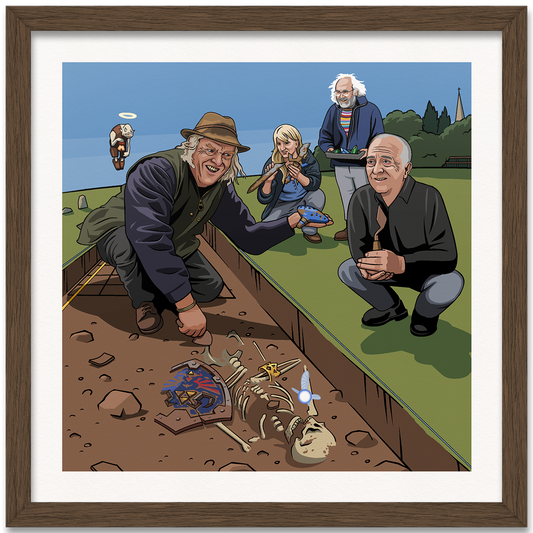 Ocarina of Time Team Art Print