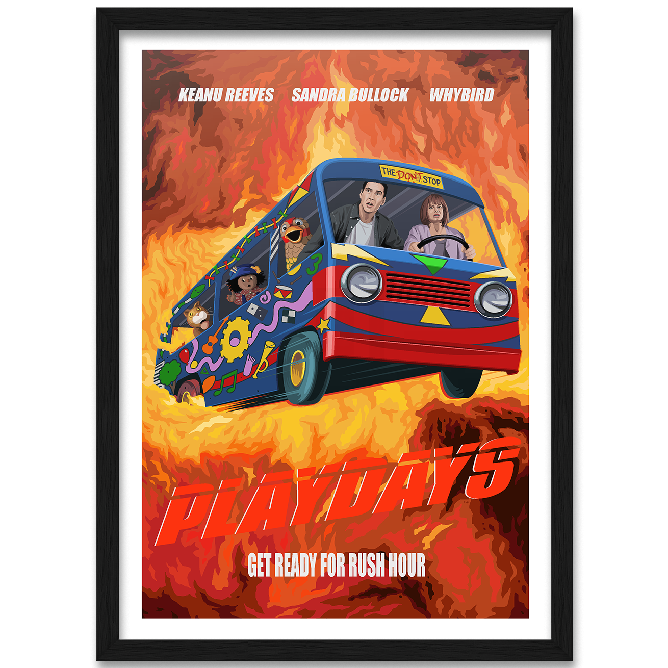 Playdays Art Print
