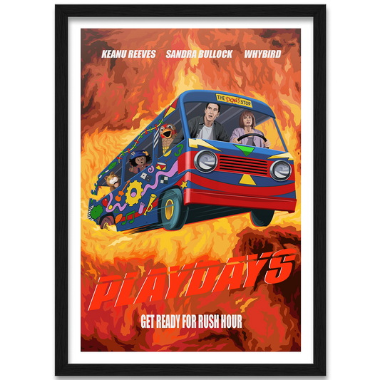 Playdays Art Print