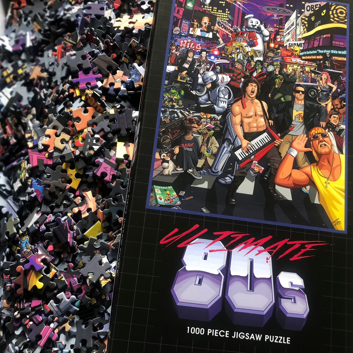 Ultimate 80s Jigsaw Puzzle - 1000 Pieces