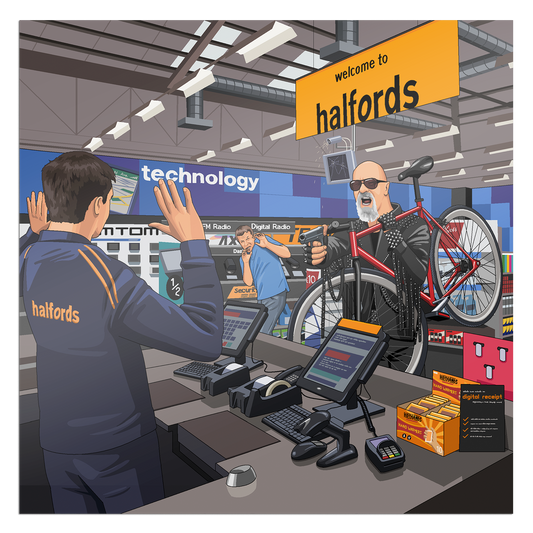 Robs Halfords - Poster Print