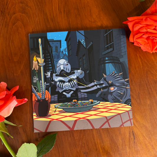 Robot Wars Valentine Card