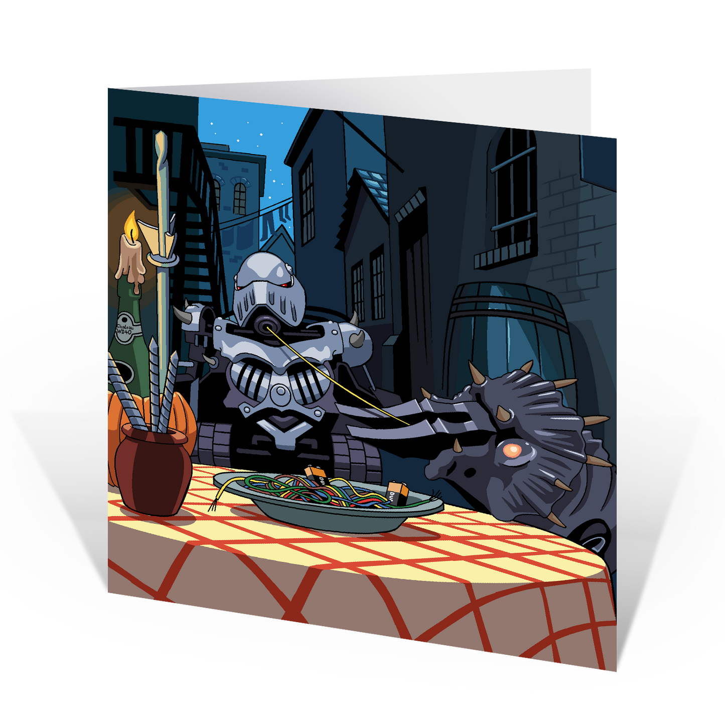 Robot Wars Valentine Card