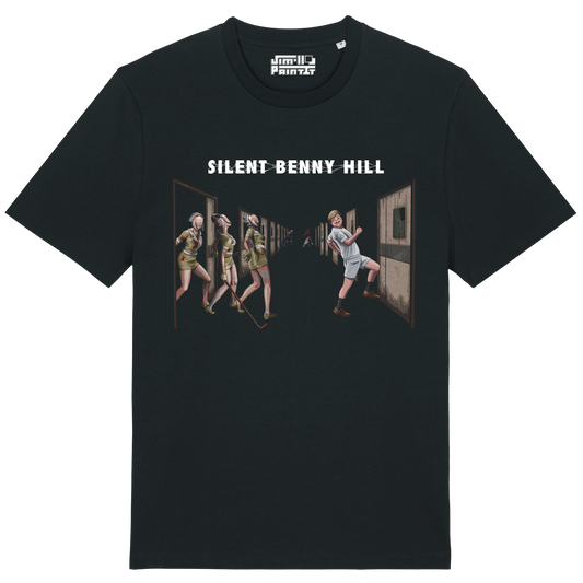Silent Benny Hill - Unisex T-shirt