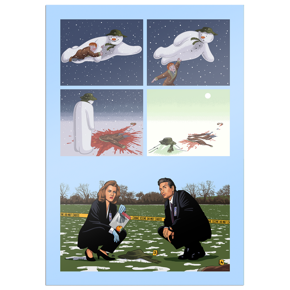 The Truth Is Out There Poster Print Jim'll Paint It