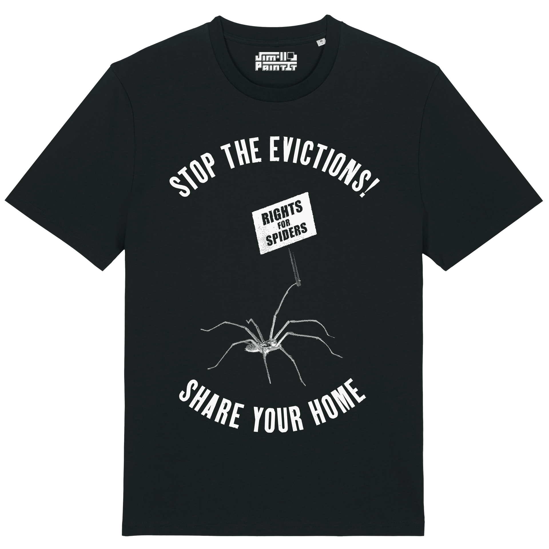 Rights For Spiders Tee – Jim'll Paint It