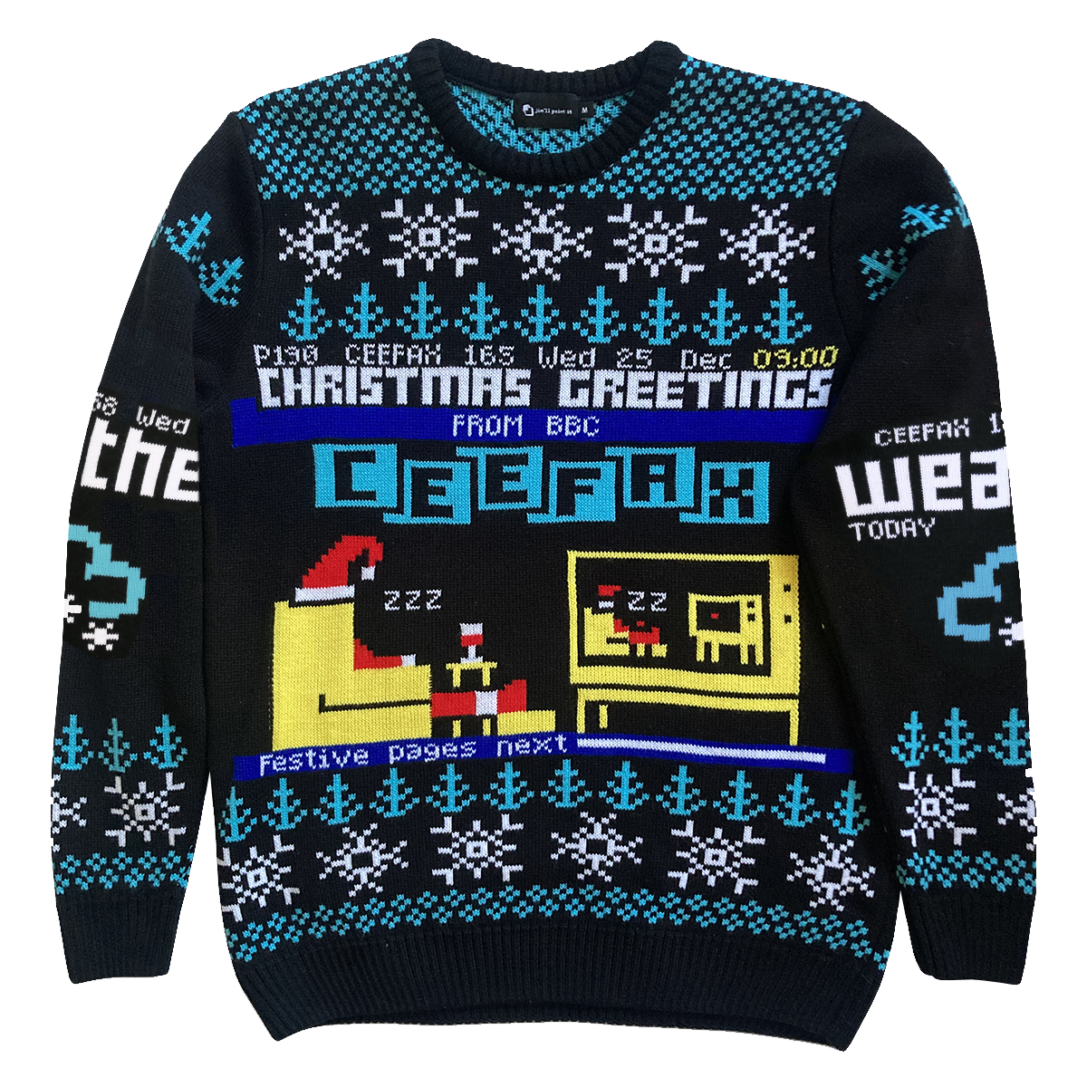 Ceefax Christmas Jumper - Purist's Edition