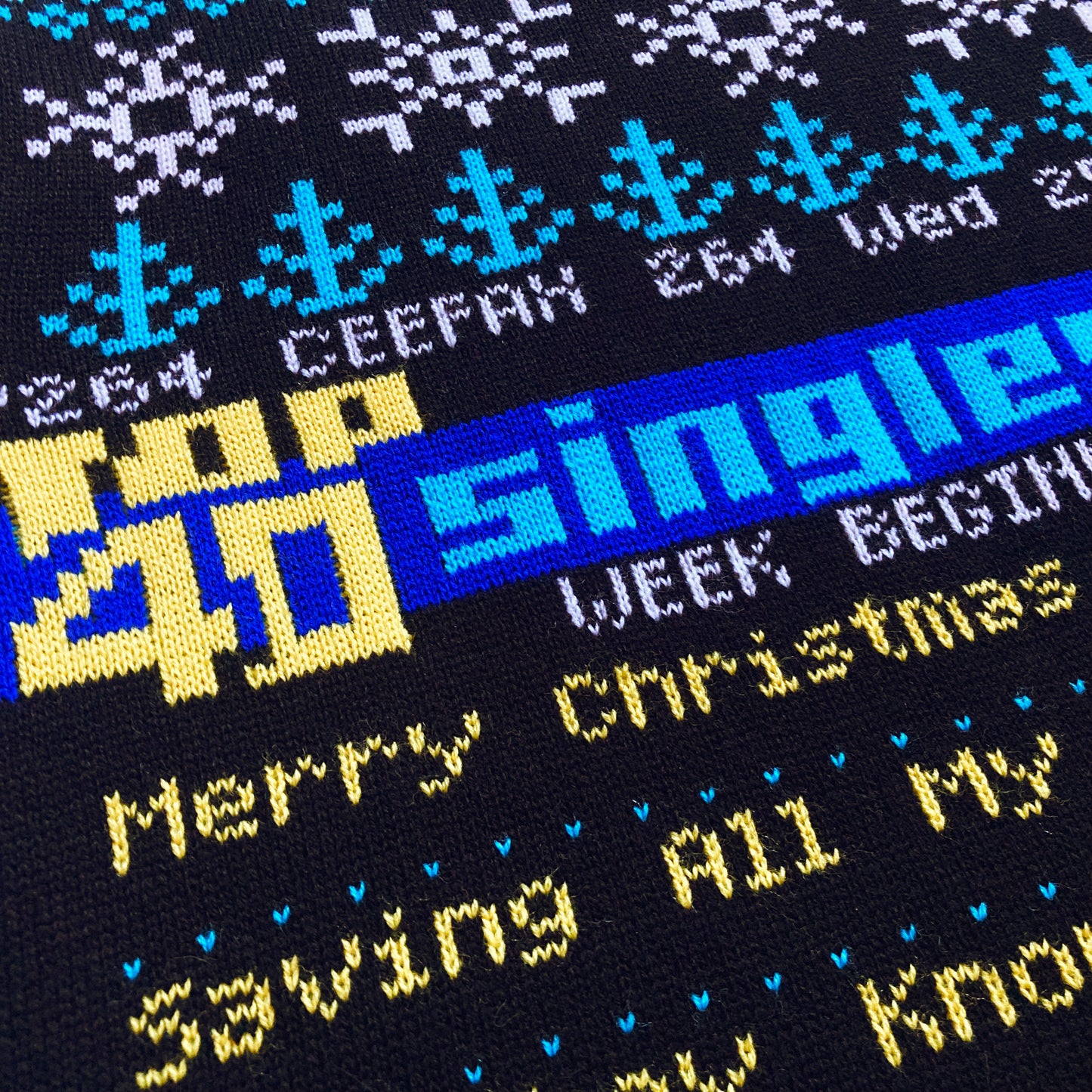 Ceefax Christmas Jumper - Purist's Edition