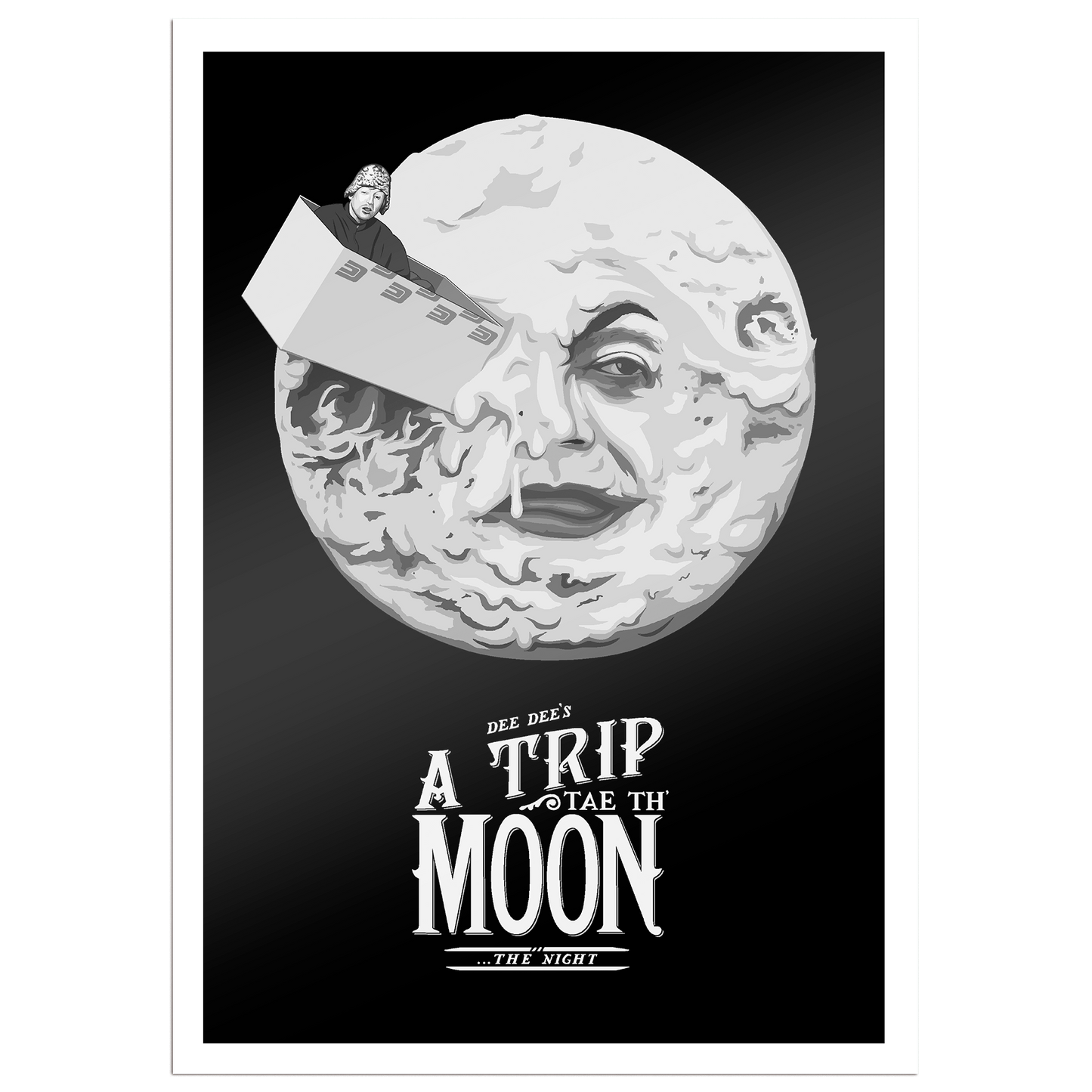 Trip Tae Th' Moon - Poster Print