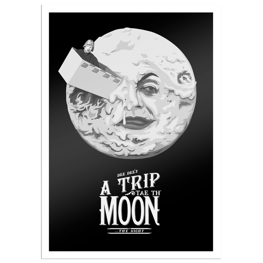 Trip Tae Th' Moon - Poster Print