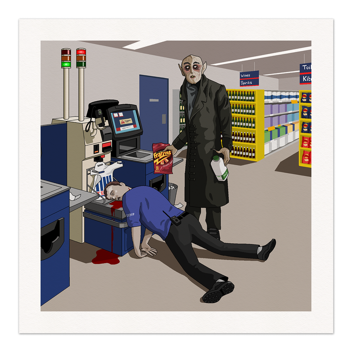 Unexpected Item Art Print