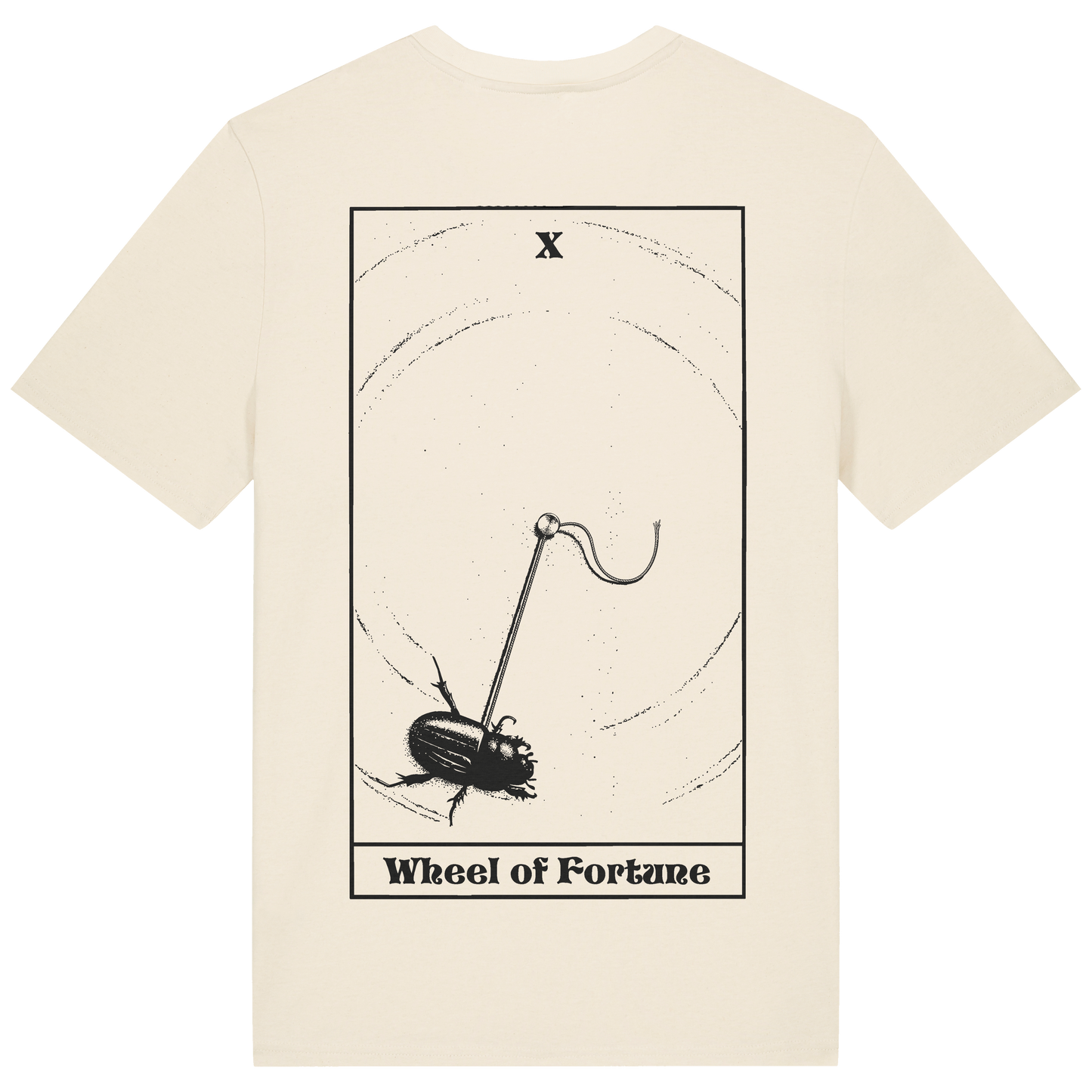 Summerisle Arcana: Wheel of Fortune - Back Print T-shirt
