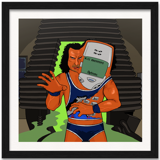 Nokia Wolf Art Print